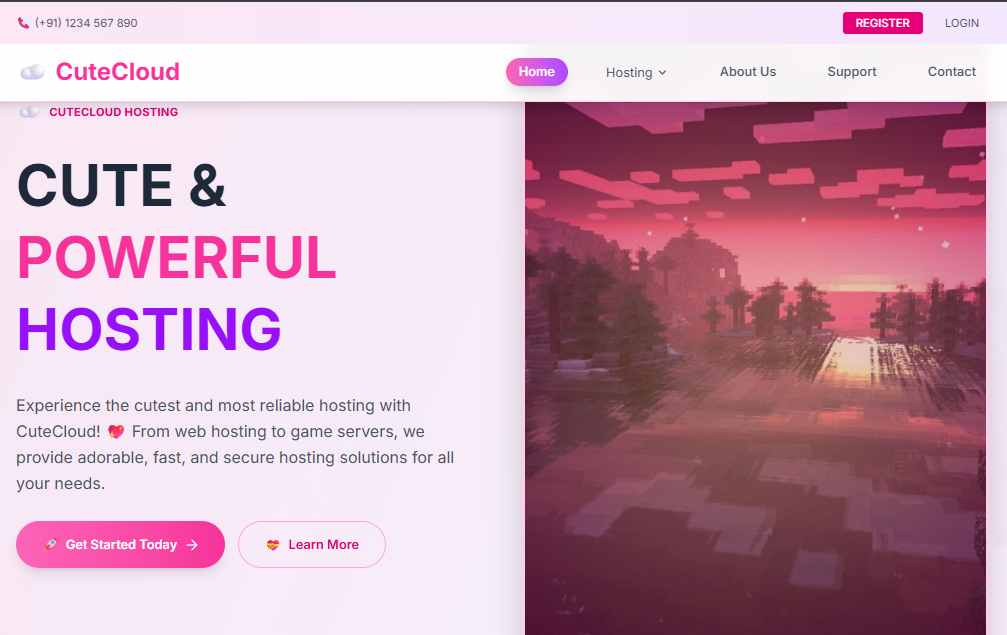 Cute Cloud project screenshot